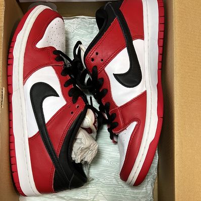 Nike SB Dunk Low Pro "J-Pack Chicago/Varsity Red and White"