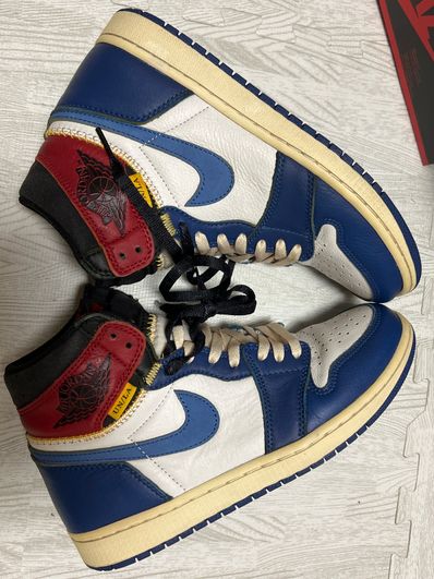 Union × Nike Air Jordan 1 Retro High OG NRG "Storm Blue/Varsity Red"