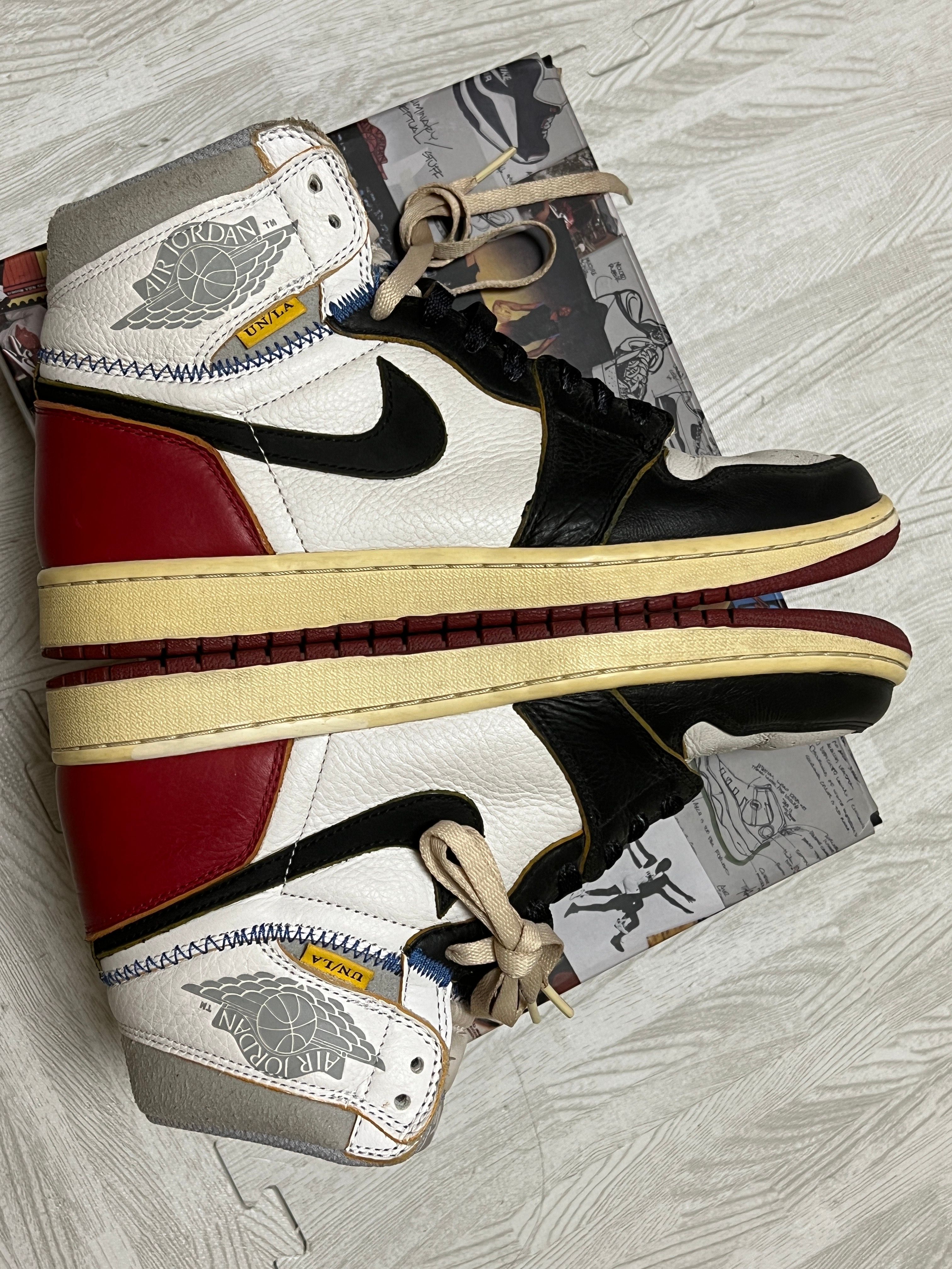 UNION × Nike Air Jordan 1 Retro High OG NRG "Varsity Red/Wolf Grey"