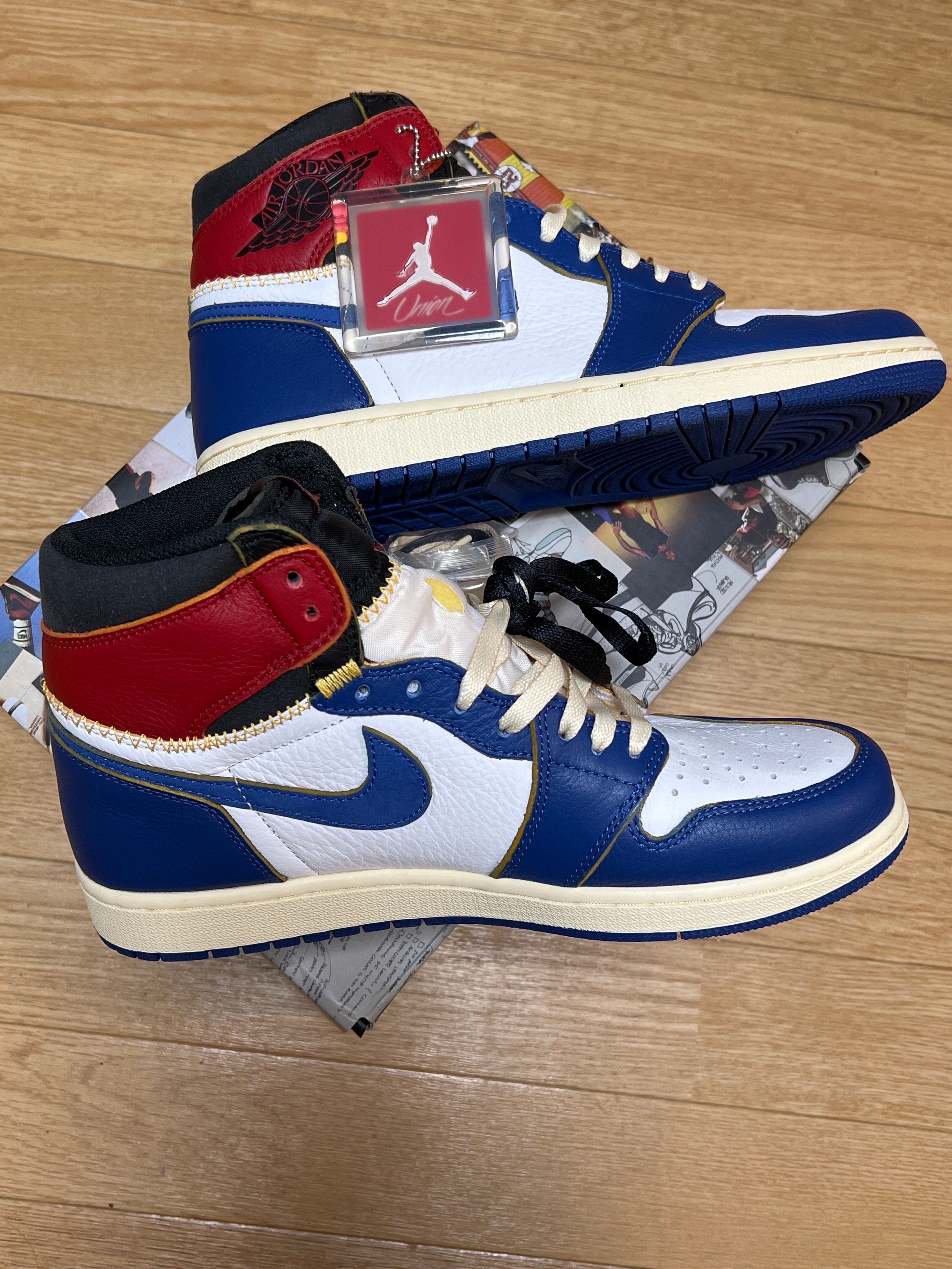 Union × Nike Air Jordan 1 Retro High OG NRG "Storm Blue/Varsity Red"