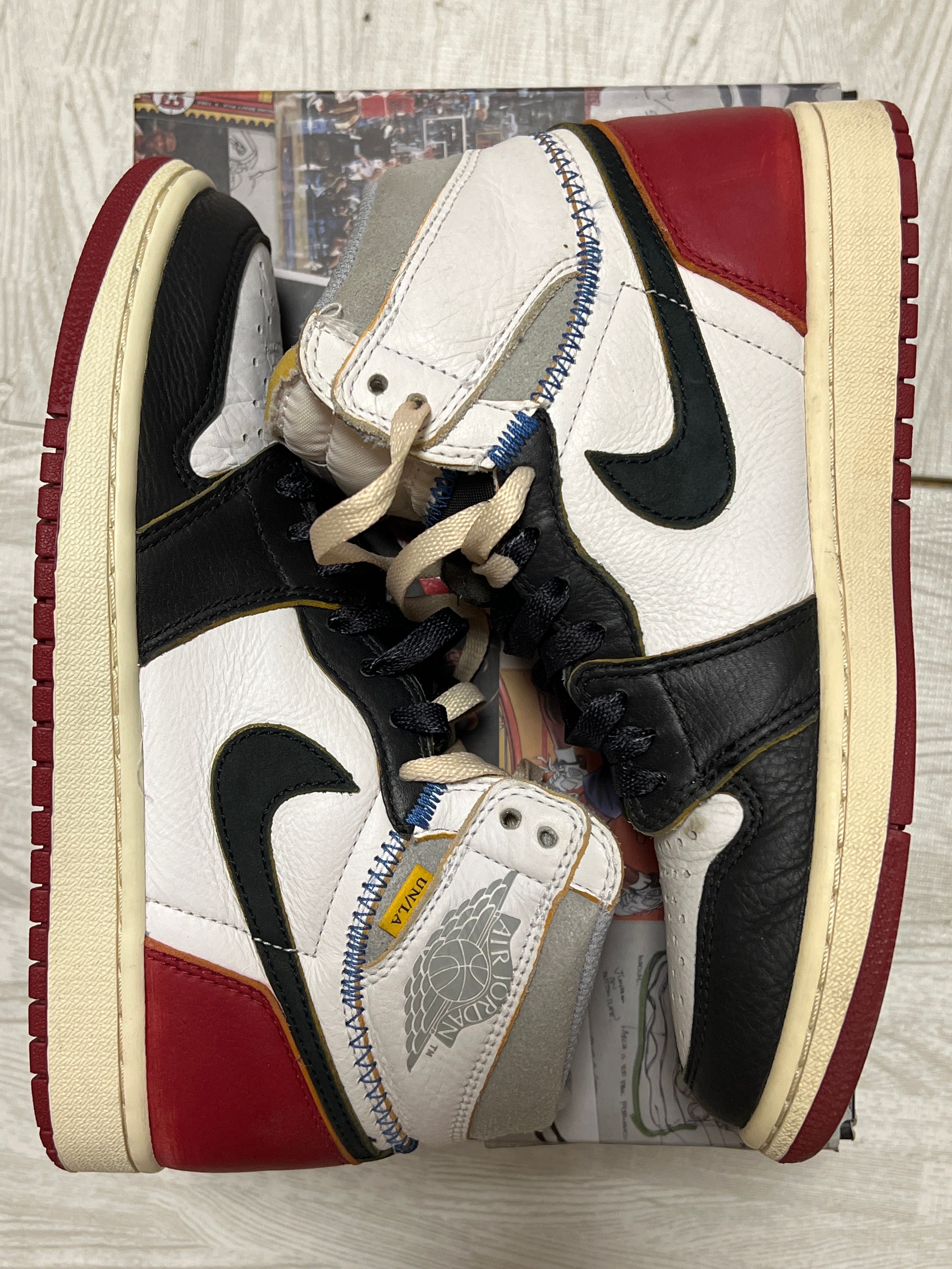 UNION × Nike Air Jordan 1 Retro High OG NRG "Varsity Red/Wolf Grey"