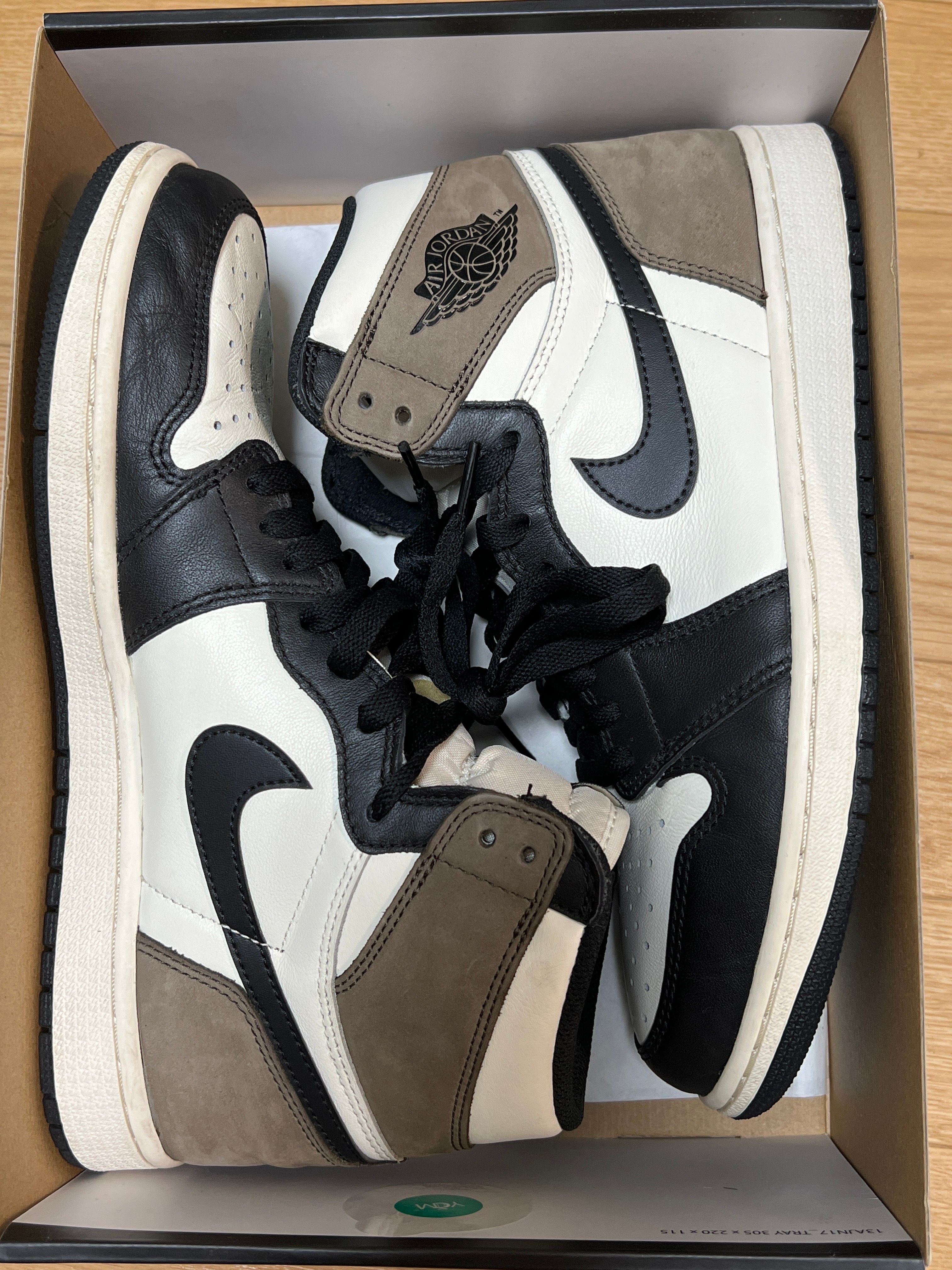 Nike Air Jordan 1 High OG "Sail/Dark Mocha/Black"