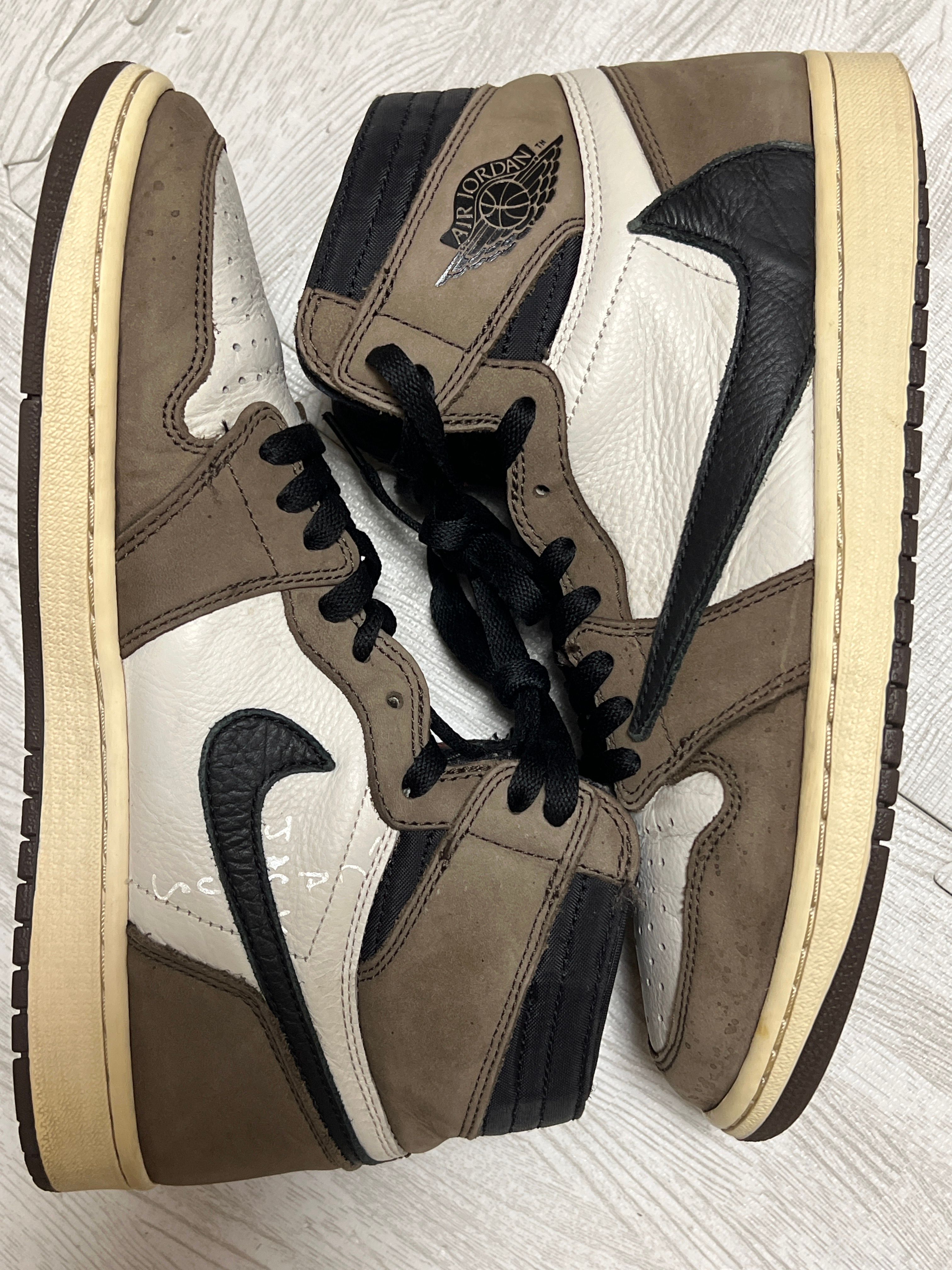 Travis Scott × Nike Air Jordan 1 Retro High OG TS SP "Sail/Dark Mocha"