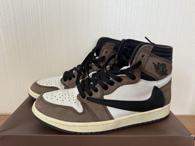 Travis Scott × Nike Air Jordan 1 Retro High OG TS SP "Sail/Dark Mocha"