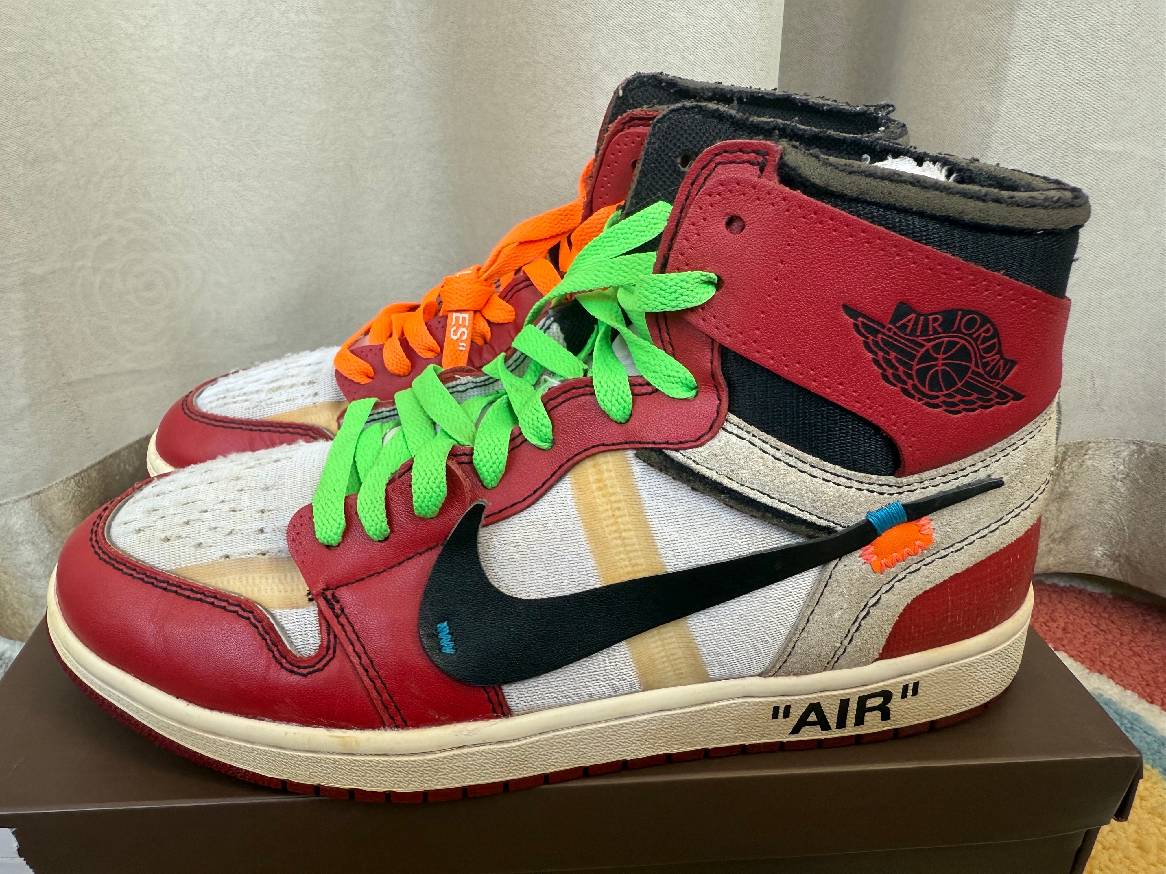 Off-White × Nike Air Jordan 1 Retro High The Ten "Chicago"