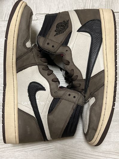 Travis Scott × Nike Air Jordan 1 Retro High OG TS SP "Sail/Dark Mocha"