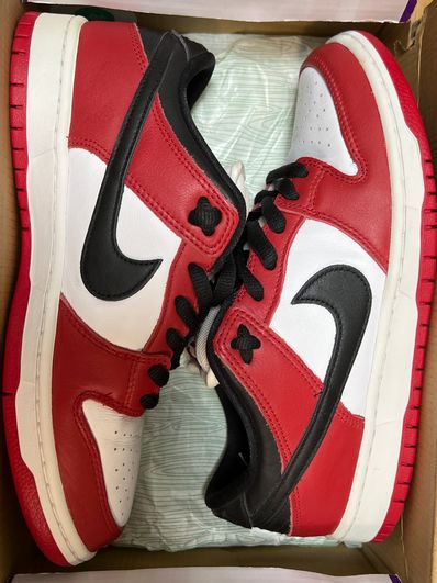 Nike SB Dunk Low Pro "J-Pack Chicago/Varsity Red and White"