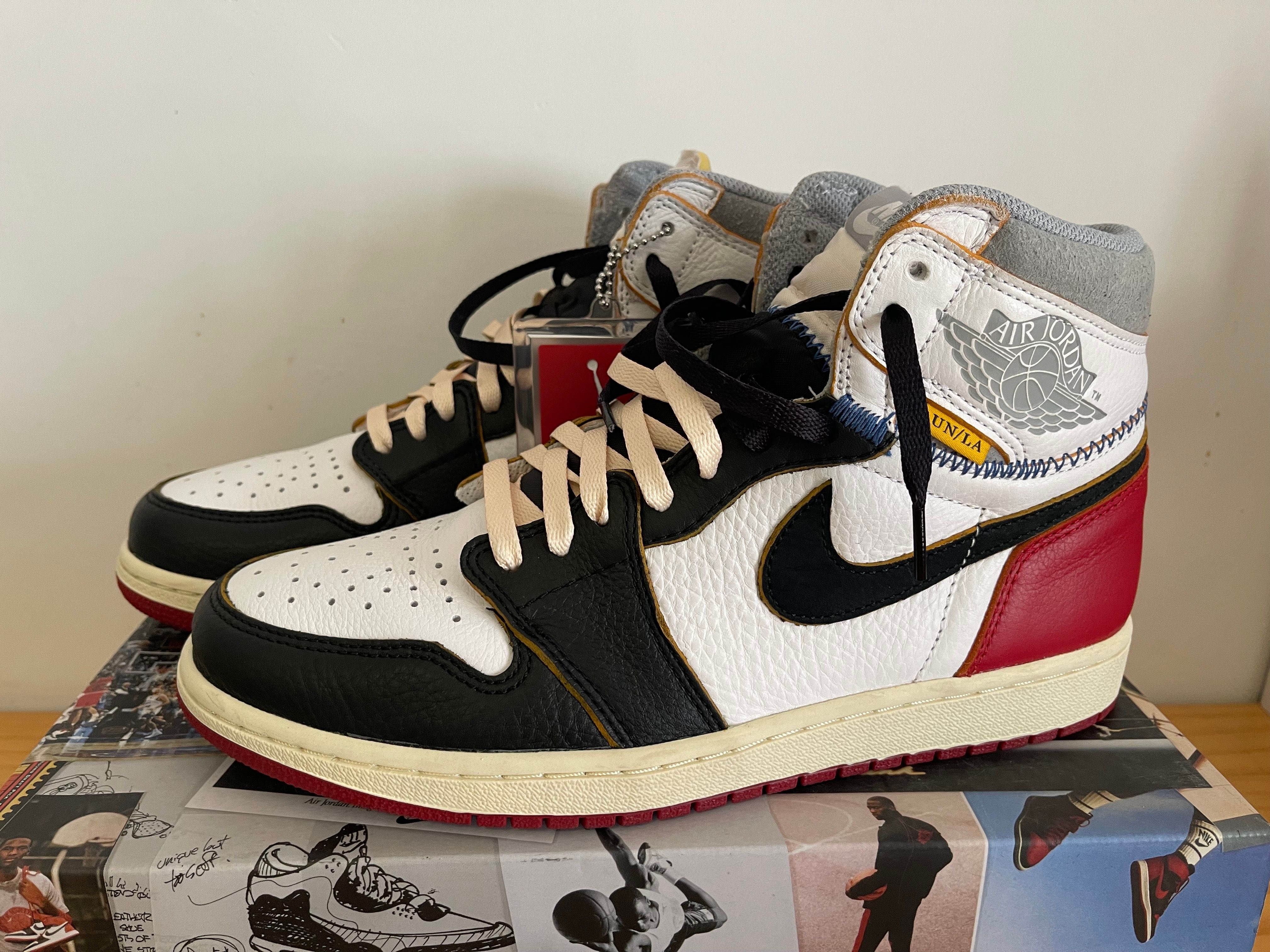 UNION × Nike Air Jordan 1 Retro High OG NRG "Varsity Red/Wolf Grey"