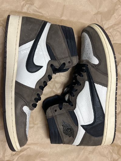 Travis Scott × Nike Air Jordan 1 Retro High OG TS SP "Sail/Dark Mocha"