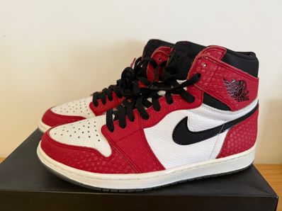 Spiderman × Nike Air Jordan 1 Origin Story "Gym Red/White/Photo Blue/Black"