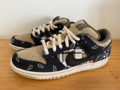 Travis Scott × Nike SB Dunk Low "Black/Parachute Beige"