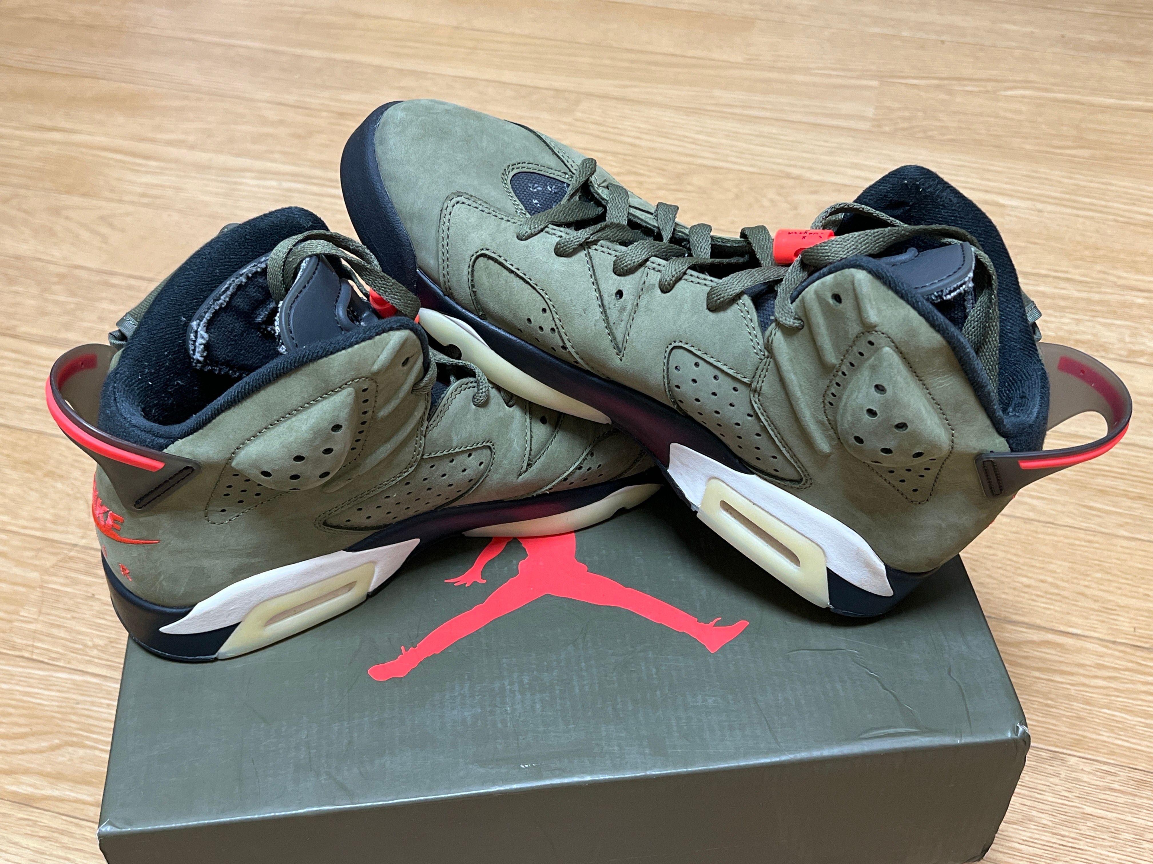 Travis Scott × Nike Air Jordan 6 Retro "Medium Olive"