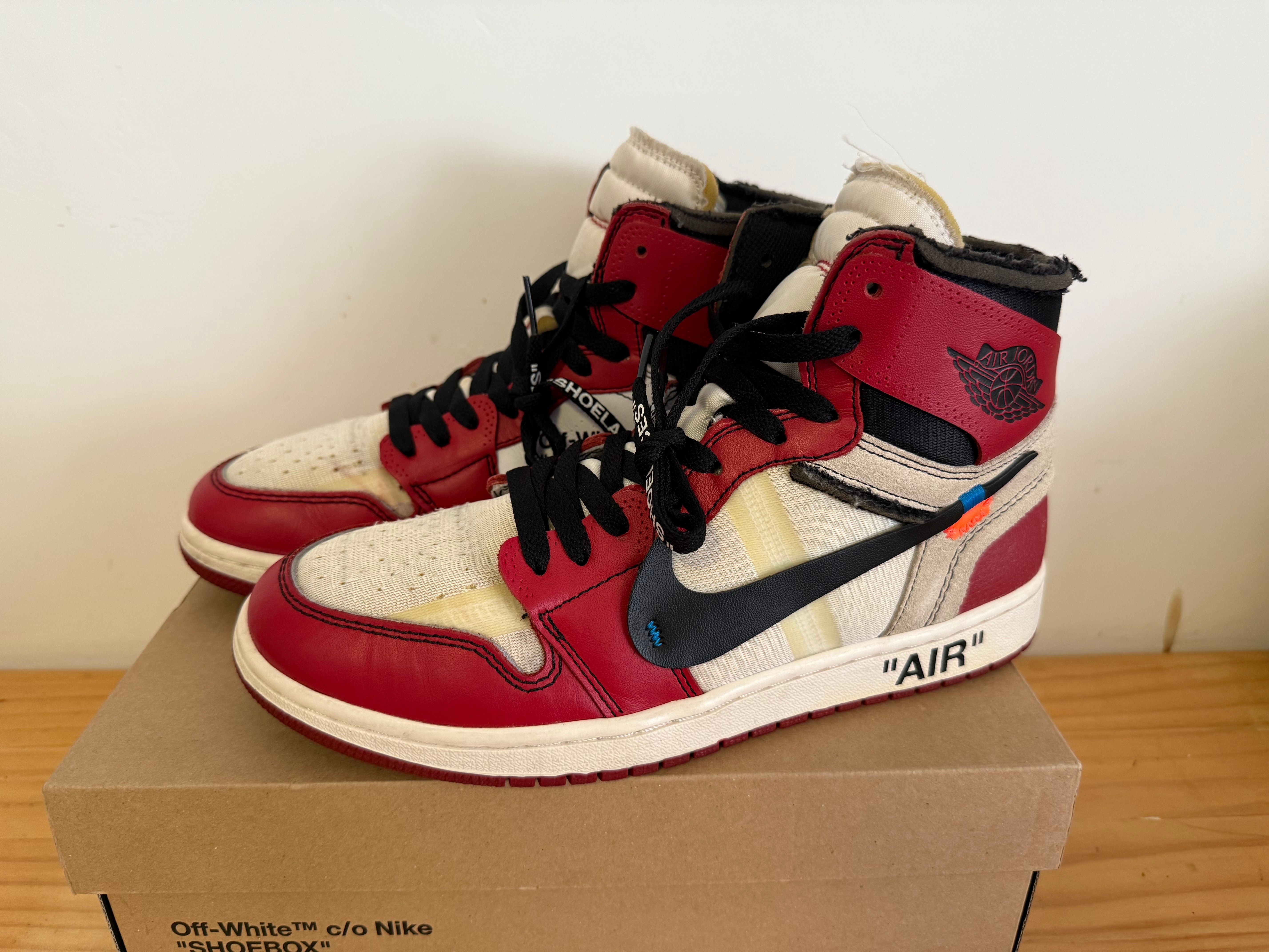 Off-White × Nike Air Jordan 1 Retro High The Ten "Chicago"