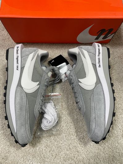 Fragment × sacai × Nike LD Waffle "Light Smoke Grey"