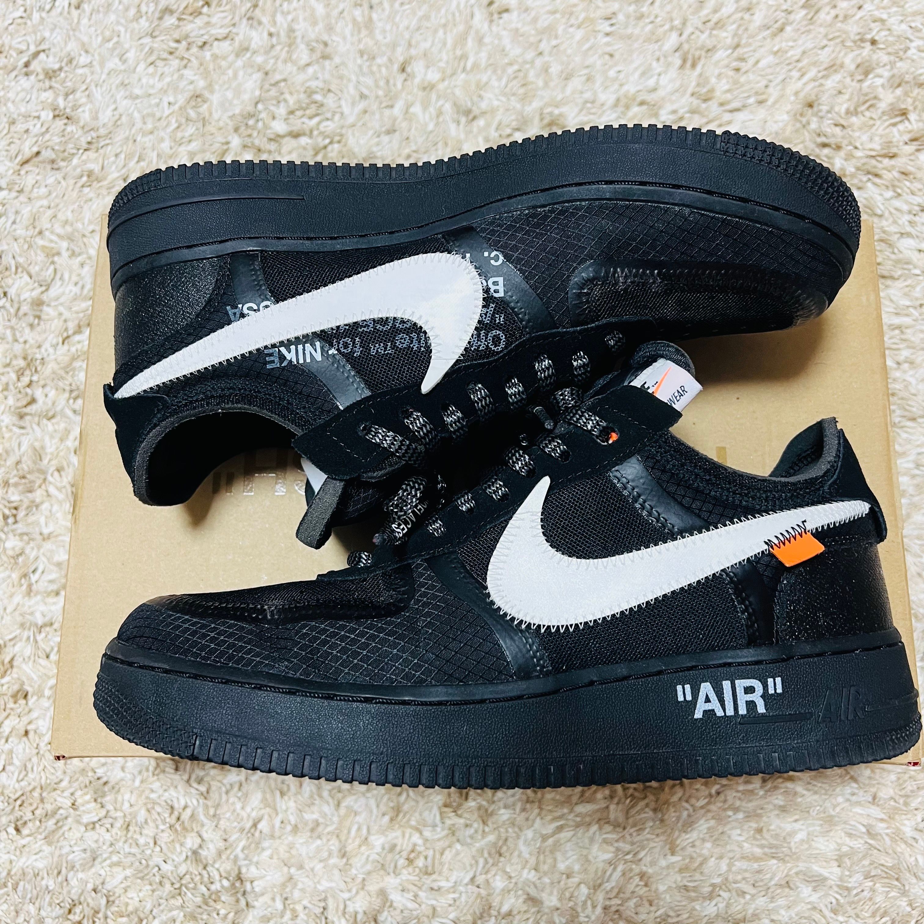Off-White × Nike Air Force 1 Low "Black"