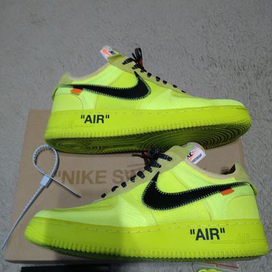Off-White × Nike Air Force 1 Low "Volt"