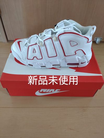 NIKE AIR MORE UPTEMPO "WHITE/VARSITY RED" (2021)