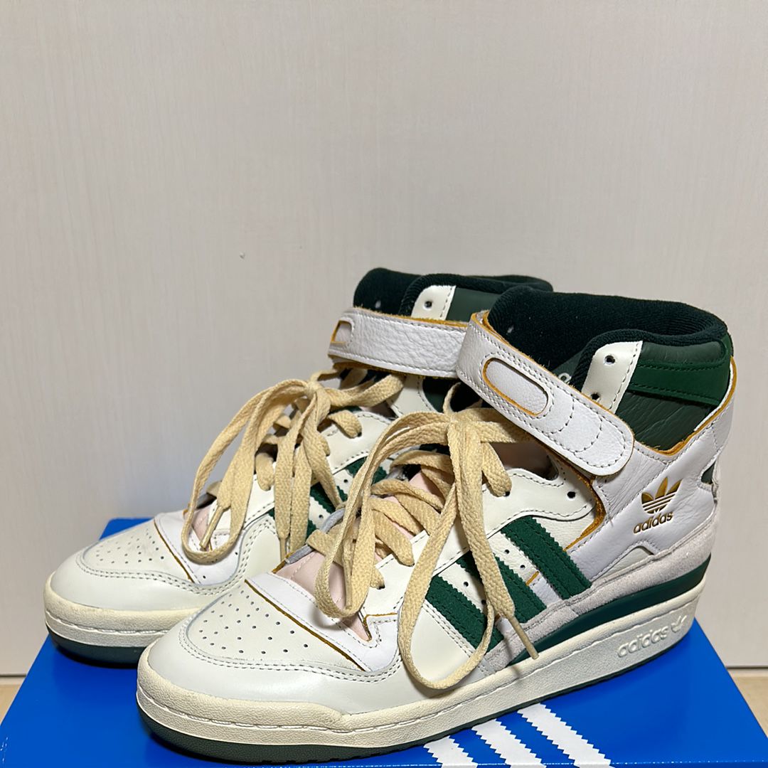 adidas Forum 84 "Off White/Team Dark Green/Footwear White"