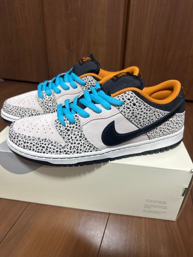 Nike SB Dunk Low Pro Electric Safari "Phantom and Black"