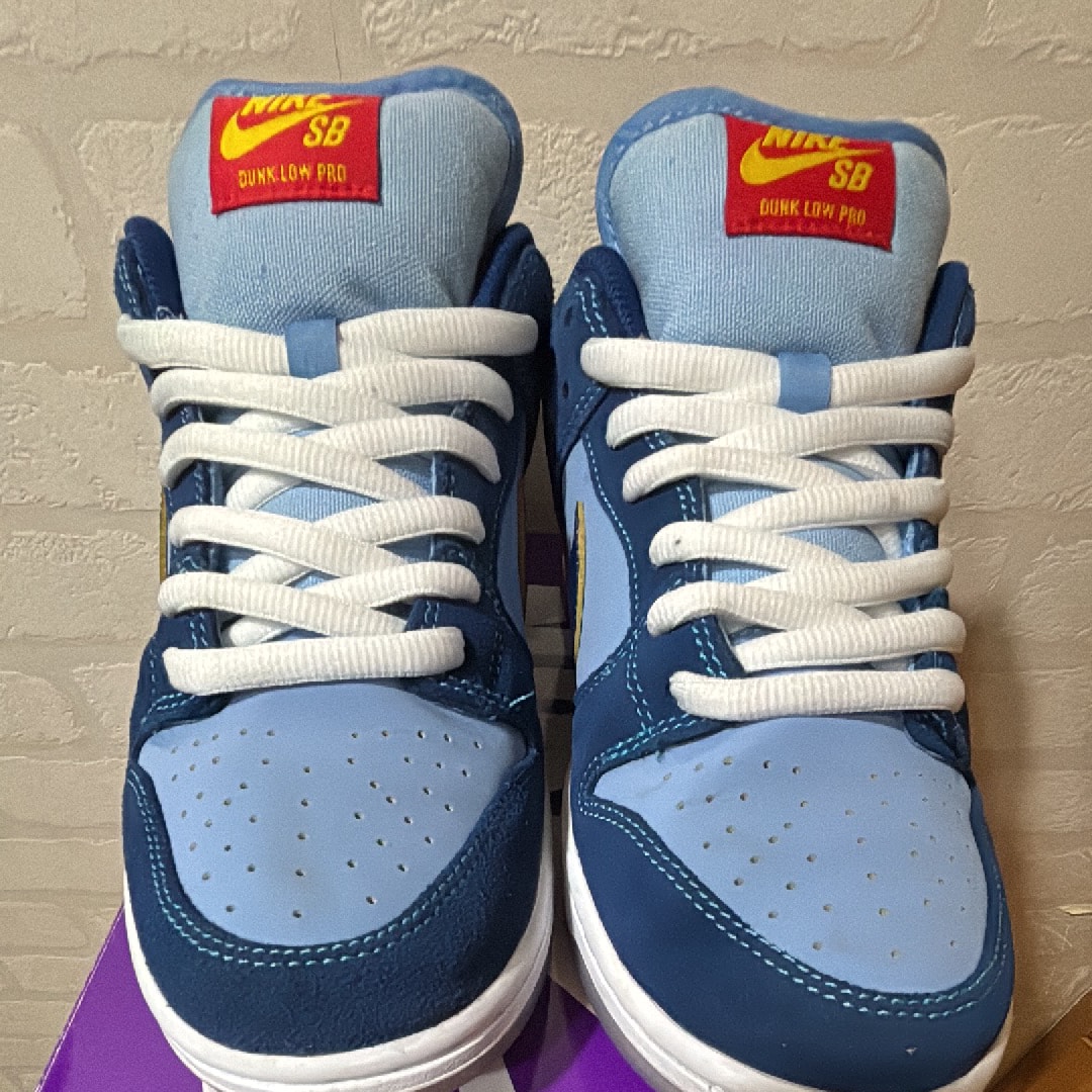 Why So Sad? × Nike SB Dunk Low "Coastal Blue/Speed Yellow-University Red"