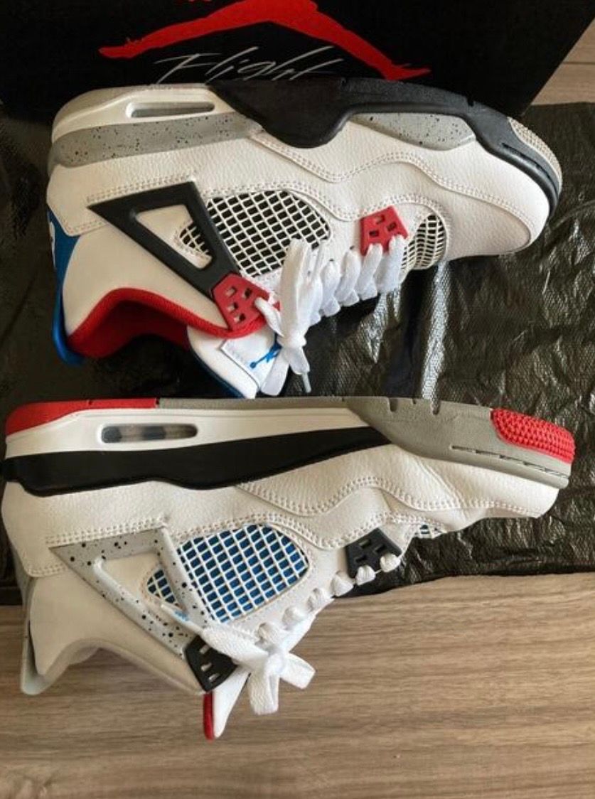 NIKE AIR JORDAN 4 GS WHAT THE 4