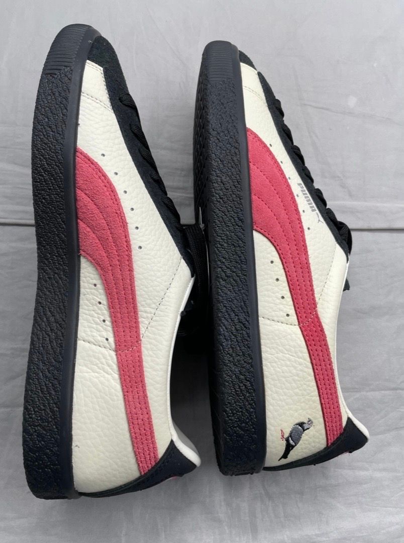 Staple × Atmos × Puma Suede "Beige/Black/Smoke Pink"
