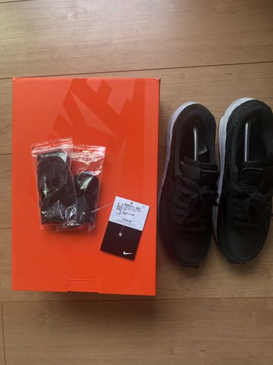 sacai × Nike LDV Waffle "Triple Black"