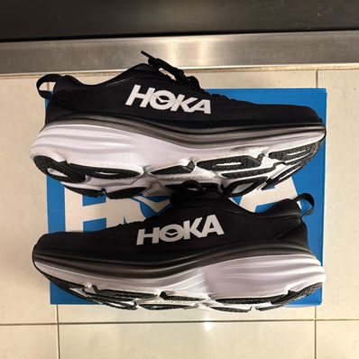 Hoka Bondi 8 "Black/White"