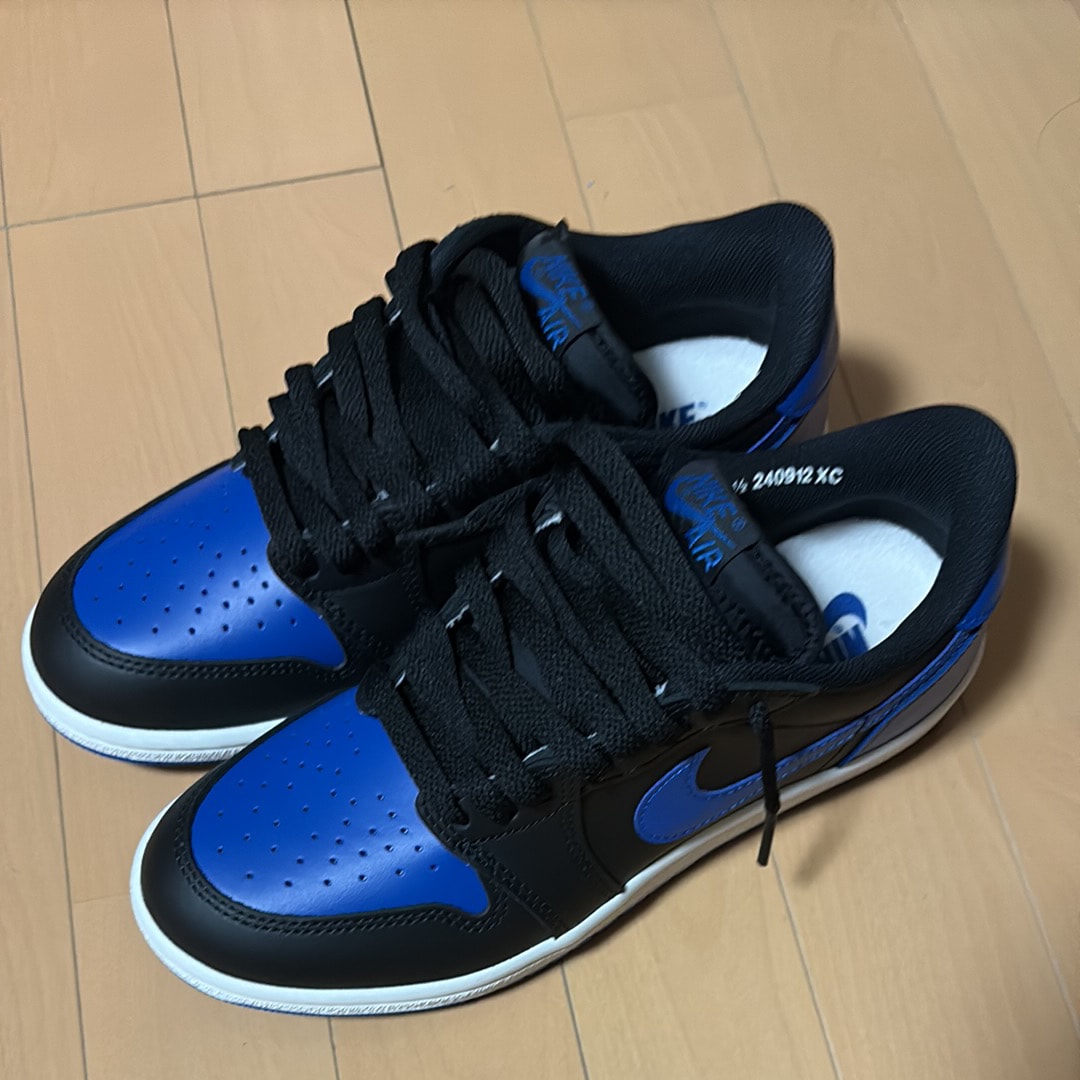 Nike Air Jordan 1 Low '85 "Black and Royal Blue"