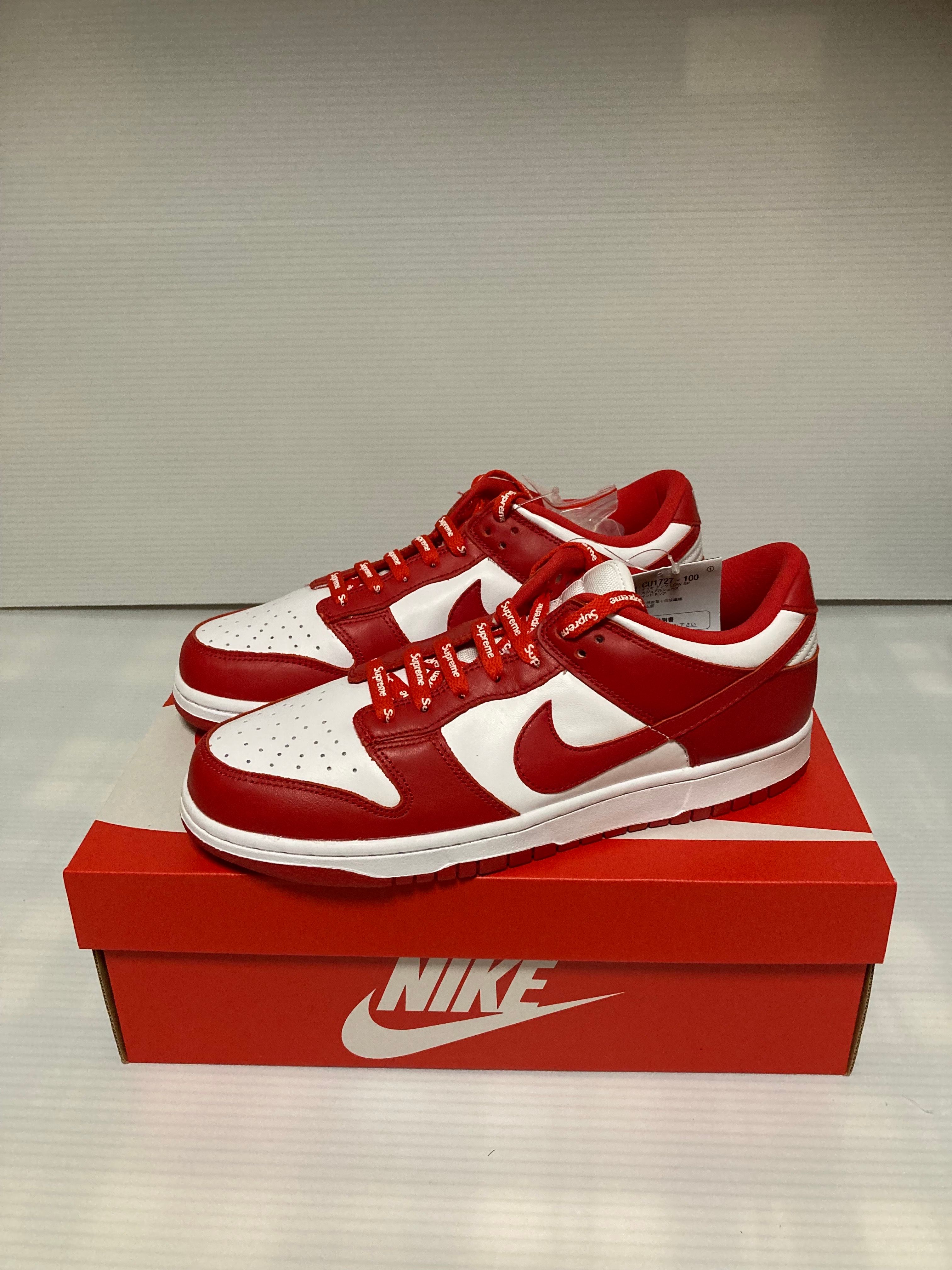 Nike Dunk Low SP "White and University Red"