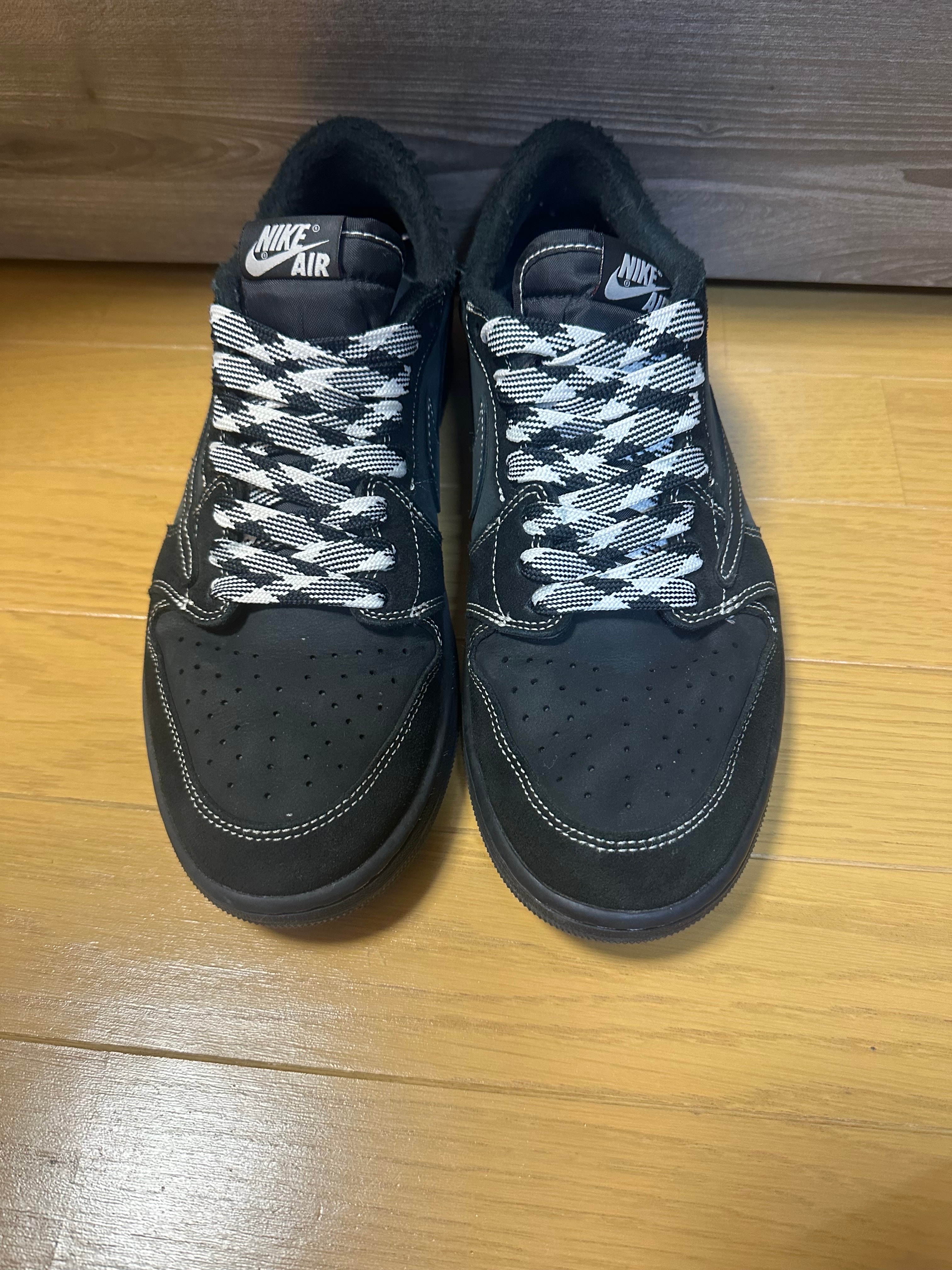 Travis Scott × Nike Air Jordan 1 Low OG SP "Black Phantom"