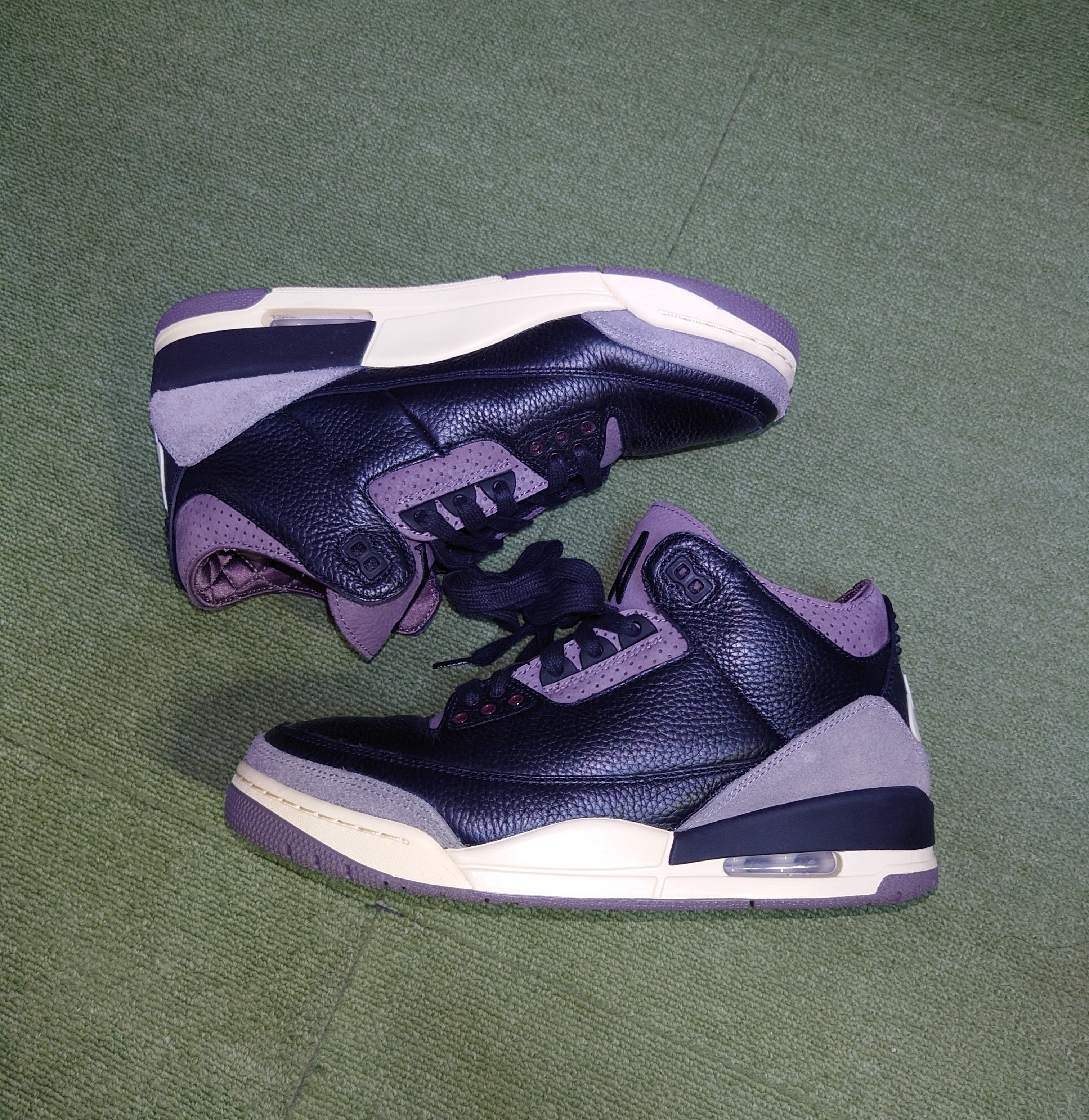 A Ma Maniere × Nike Women's Air Jordan 3 Retro OG SP "Black and Flat Pewter/WYWS"