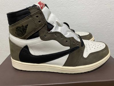 Travis Scott × Nike Air Jordan 1 Retro High OG TS SP "Sail/Dark Mocha"