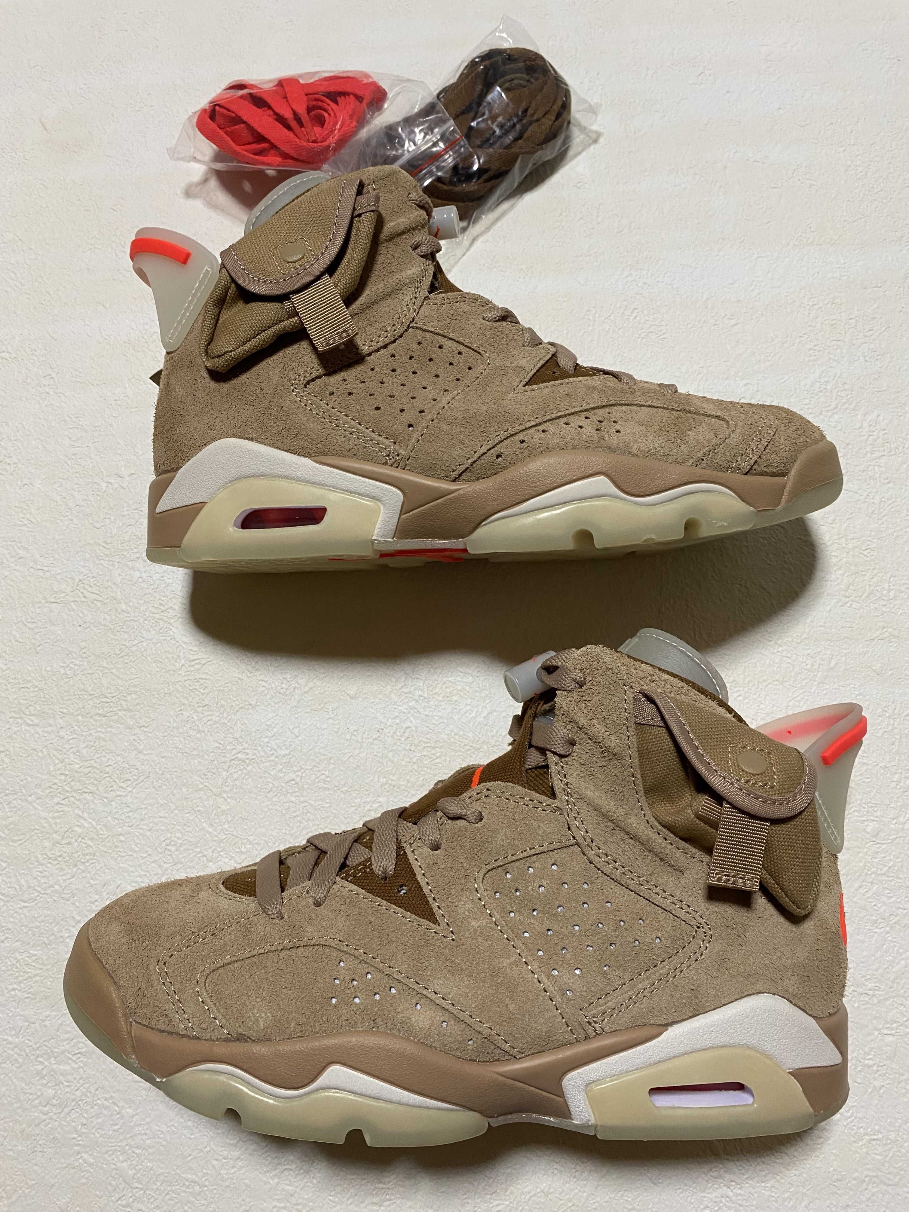 Travis Scott × Nike Air Jordan 6 "British Khaki"