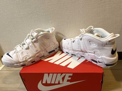 Nike Air More Uptempo "White/Midnight Navy"