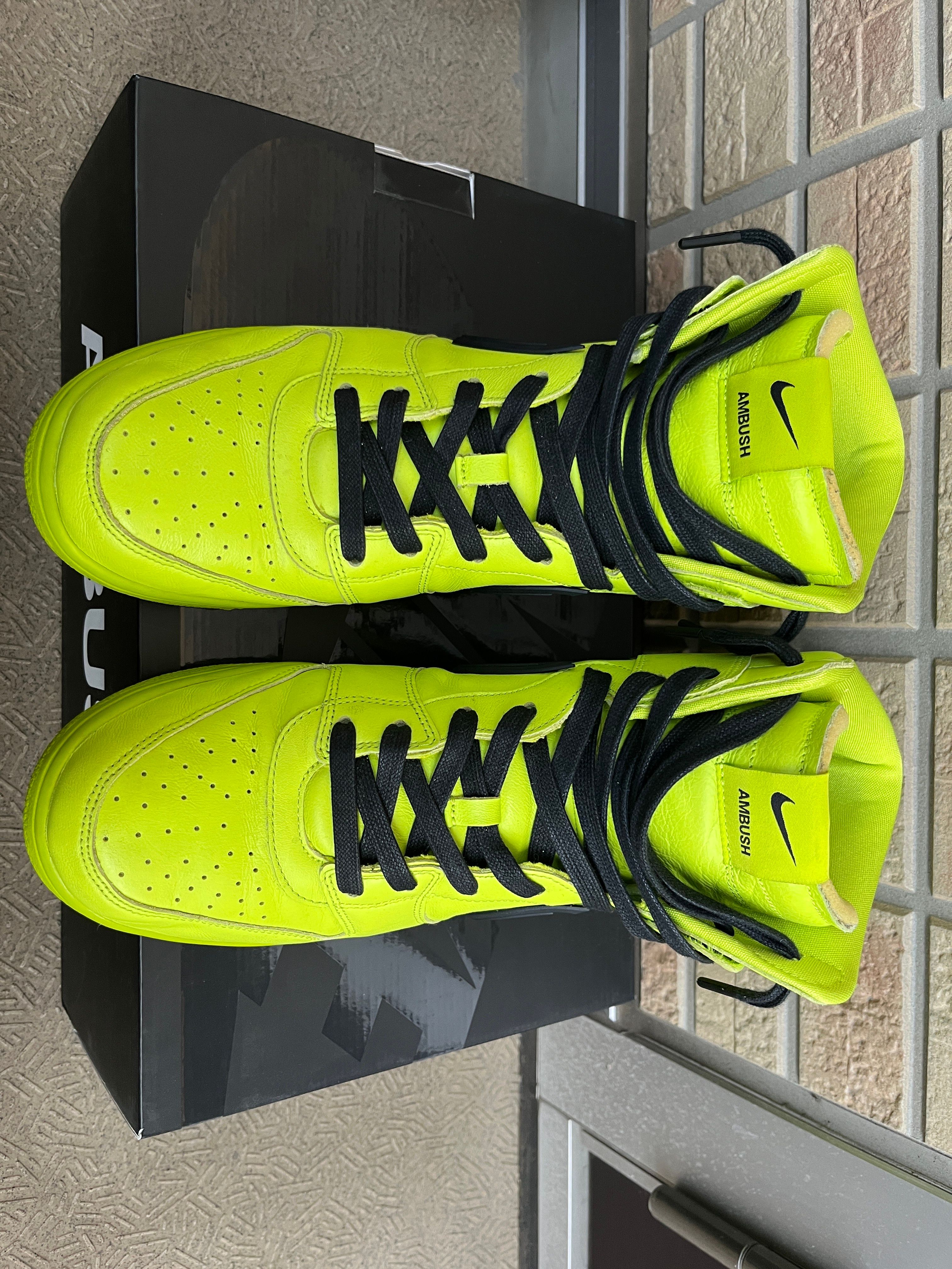 AMBUSH × NIKE DUNK HIGH "FLASH LIME"
