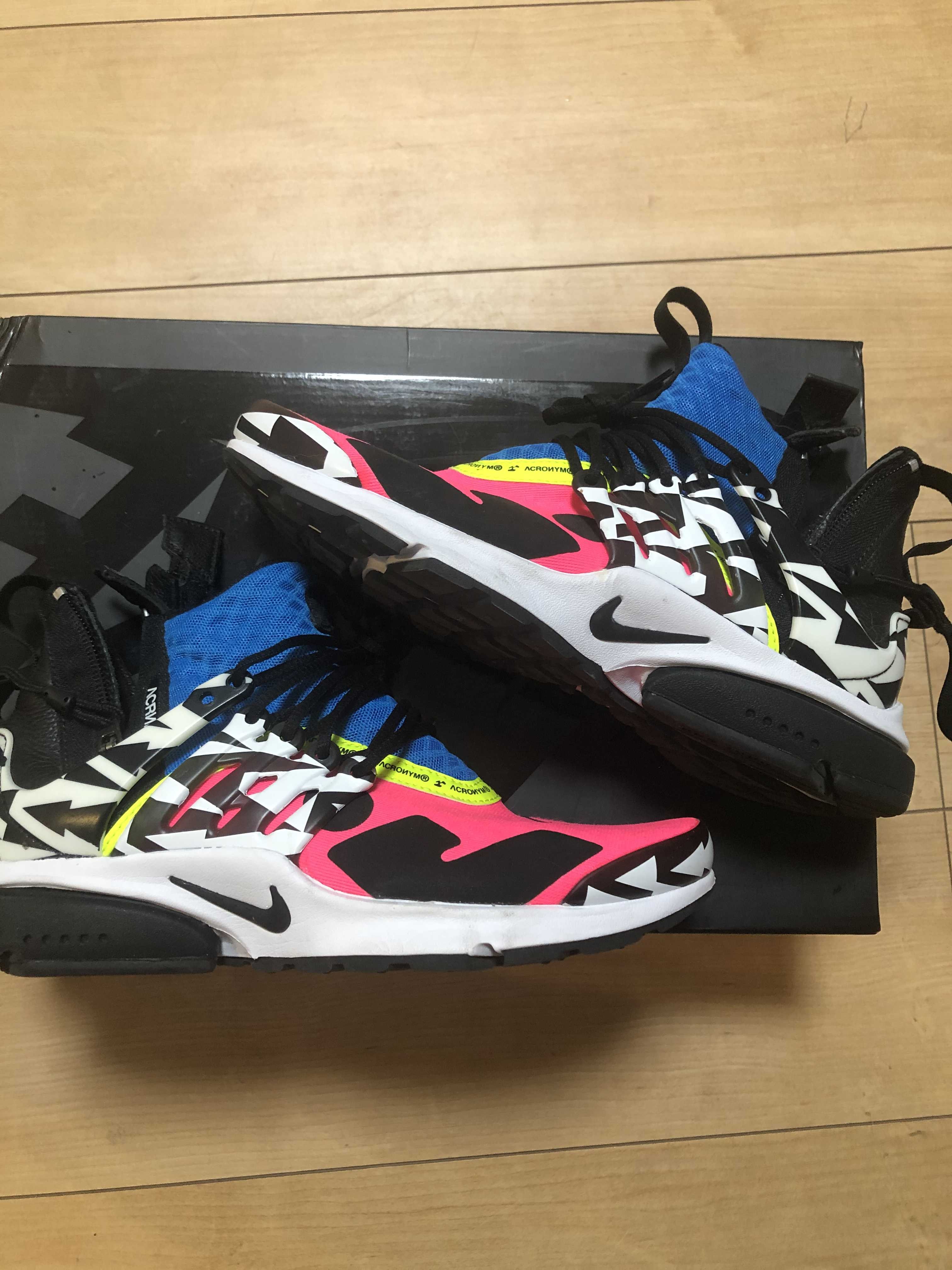 ACRONYM × Nike Air Presto Mid "Hyper Pink"