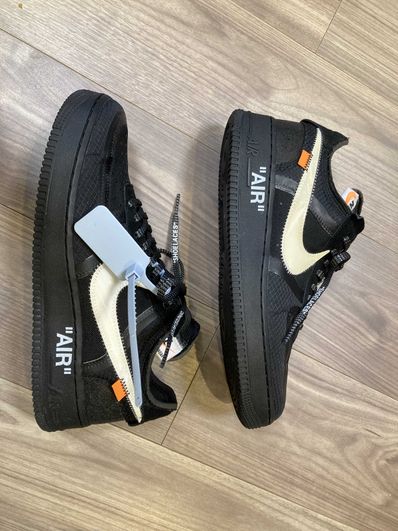 Off-White × Nike Air Force 1 Low "Black"