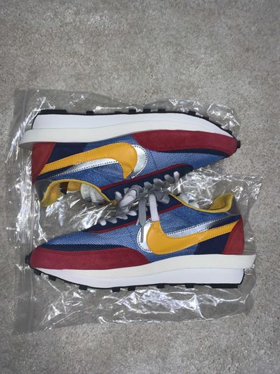 sacai × Nike LDV Waffle "Red/Blue"