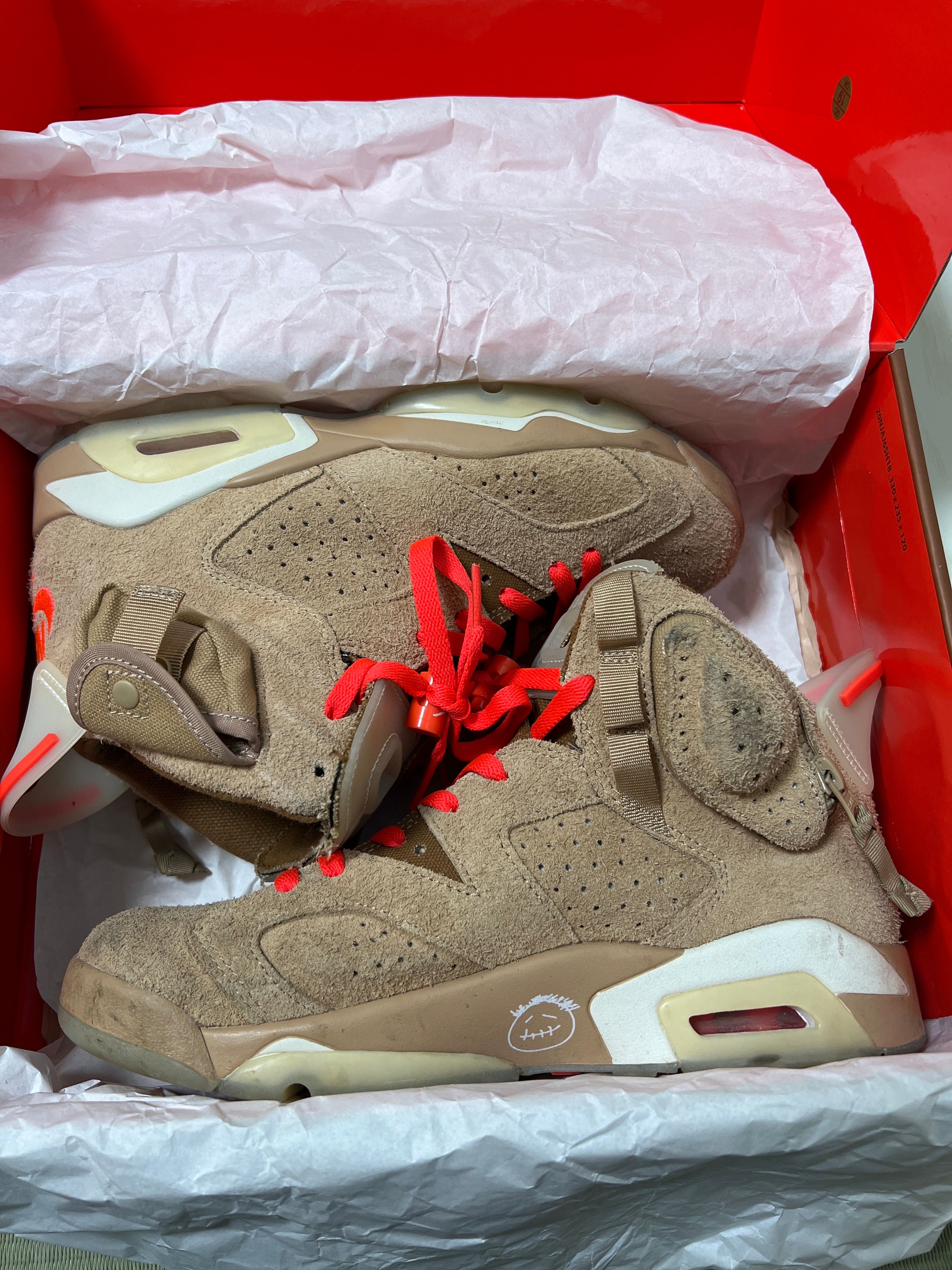 Travis Scott × Nike Air Jordan 6 "British Khaki"