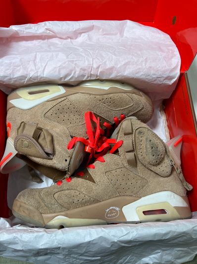 Travis Scott × Nike Air Jordan 6 "British Khaki"