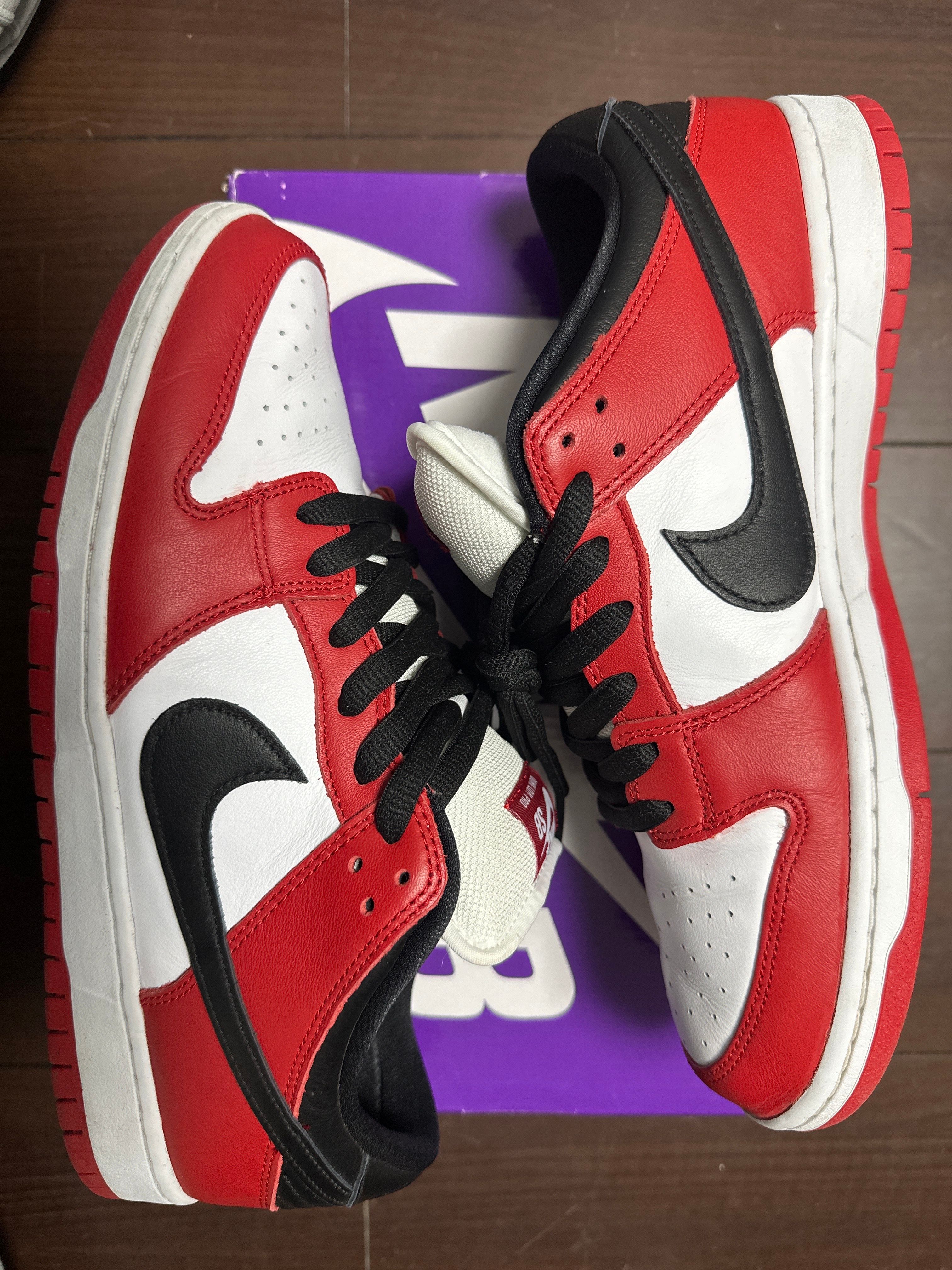 Nike SB Dunk Low Pro "J-Pack Chicago/Varsity Red and White"