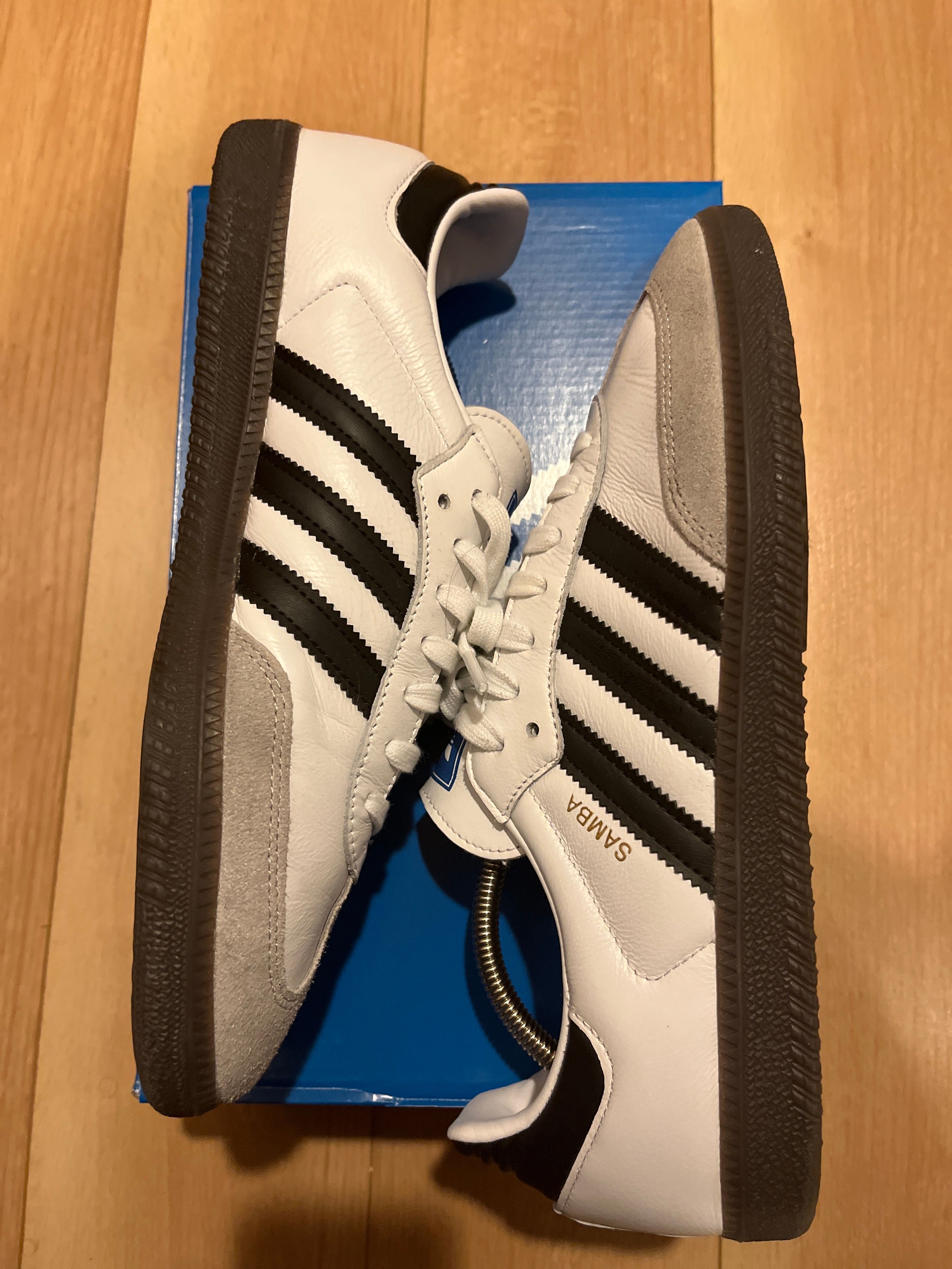 adidas Samba OG "Cloud White/Core Black/Clear Granite"