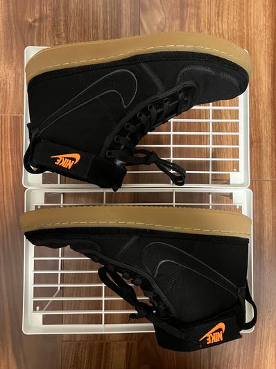 CARHARTT WIP × NIKE VANDAL SUPREME HIGH "BLACK"