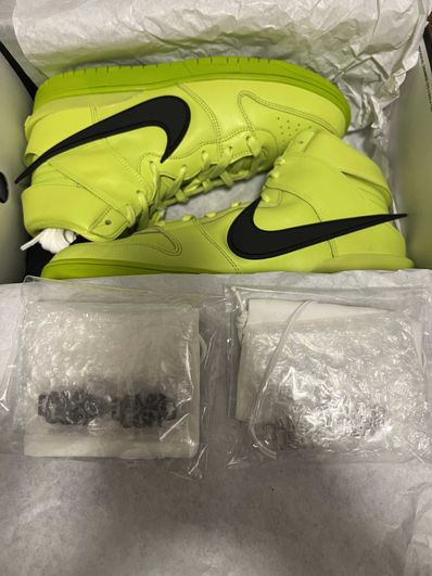 AMBUSH × NIKE DUNK HIGH "FLASH LIME"