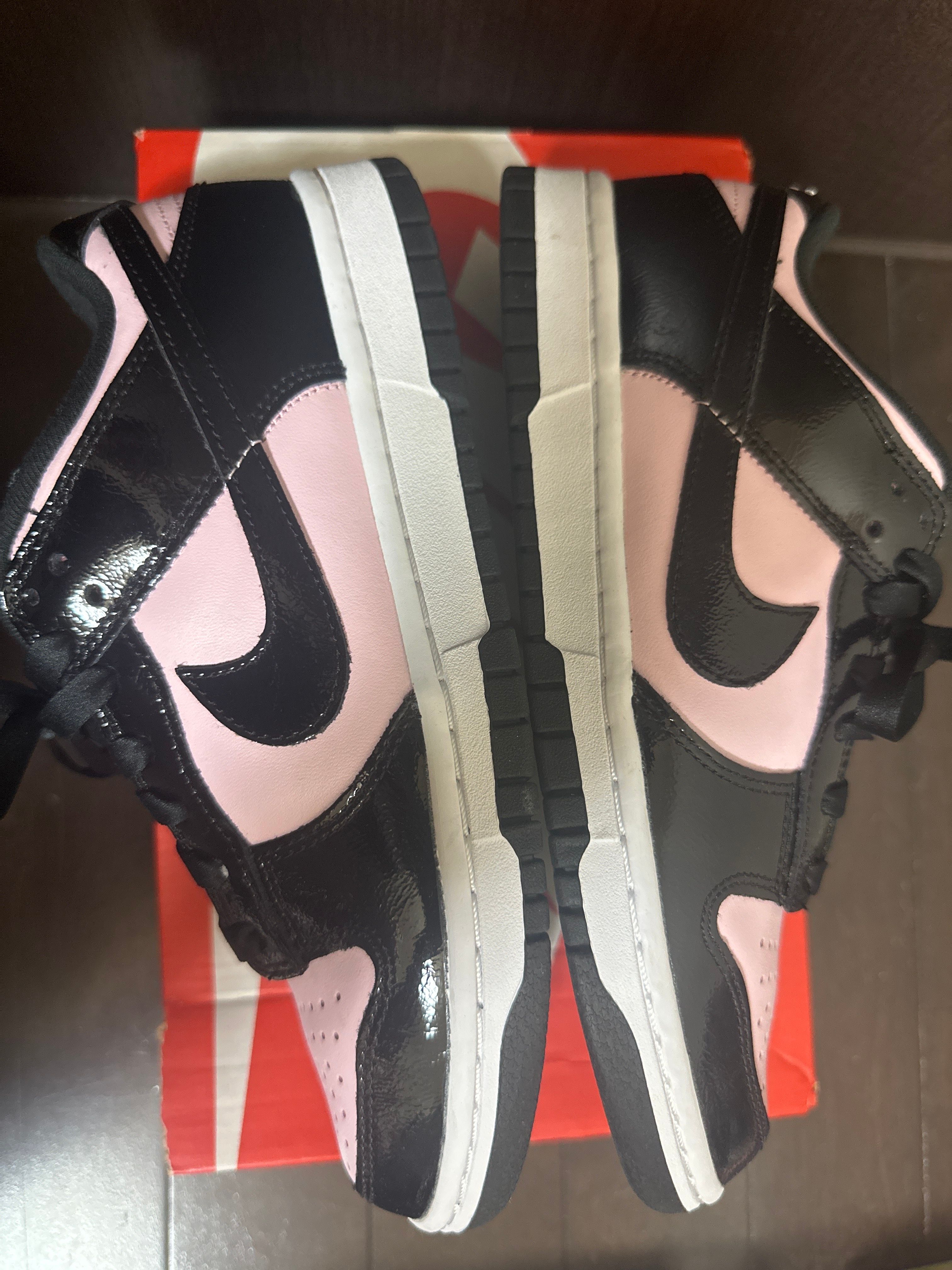 Nike Women's Dunk Low Essential "Black Patent Leather"