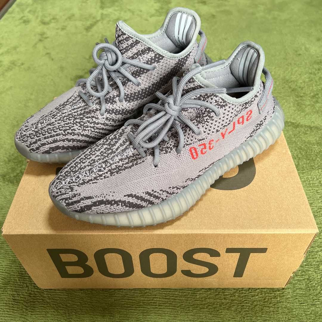 adidas Yeezy Boost 350 V2 "Grey/Bold Orange/DGH Solid Grey"