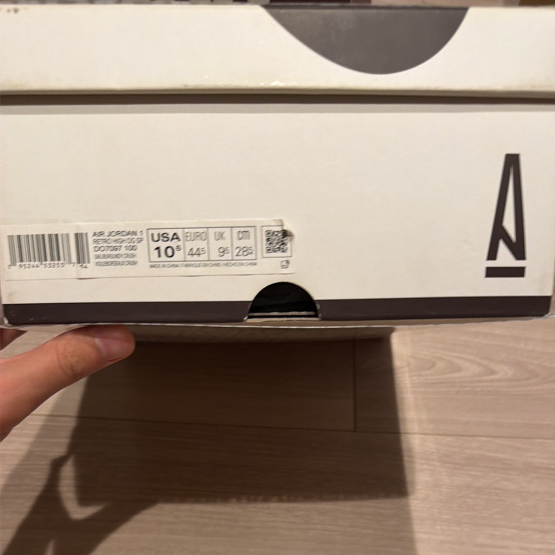 A Ma Maniere × Nike Air Jordan 1 Retro High OG "Sail and Burgundy"