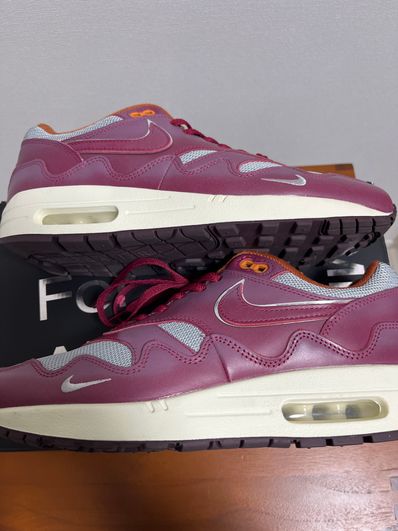 Patta × Nike Air Max 1 "Night Maroon"