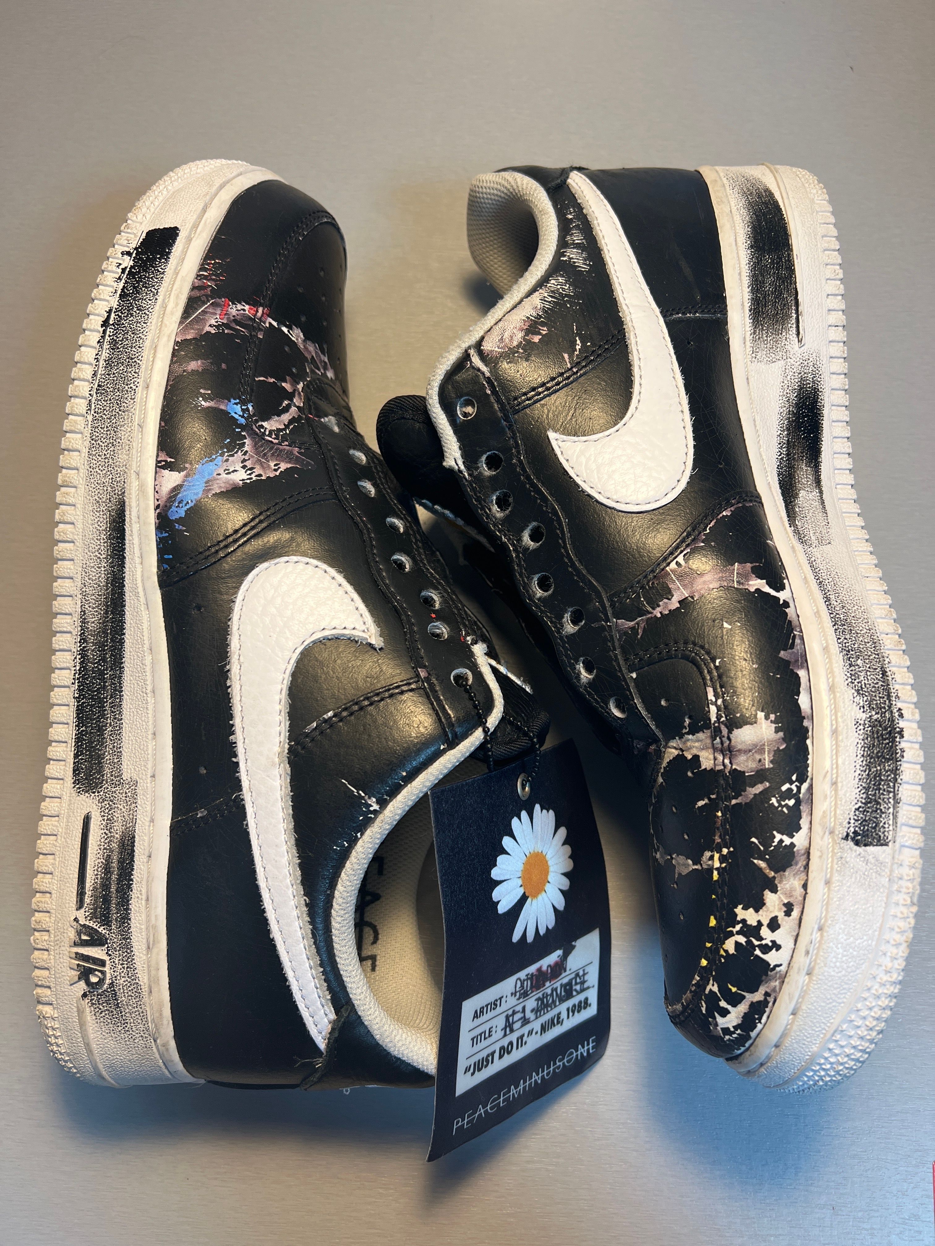 PEACEMINUSONE × Nike Air Force 1 Low Para Noise "Black" / G-DRAGON